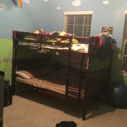Full Size Bunk Bed - Will Take  Best Offer 