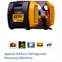 Appoin G5Twin Refrigerant Recovery Machine 