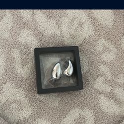 Silver Chunky Earrings 