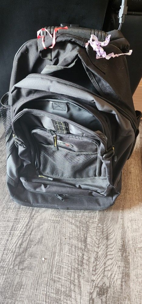 Bag, Backpack And Roll Bag