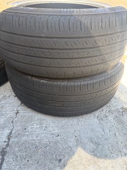Used pair kumho 205/55/16