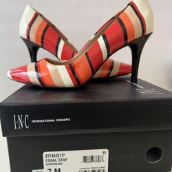 INC International Concepts Women's Red Courts