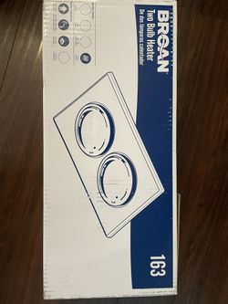 Restroom Heater 2 Bulb