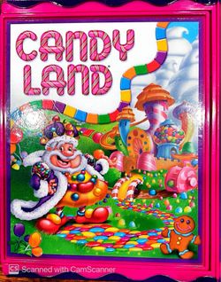 Candy land board game