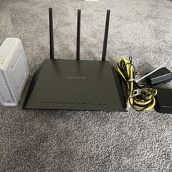 Net Gear Modem and router