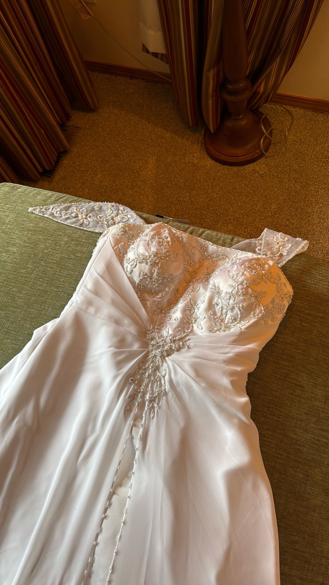 Wedding Dress With Underskirt