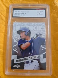 Fernando Tatis Prized Rookie card Graded card 10 GEM Mint