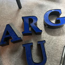 Large Sign Letters