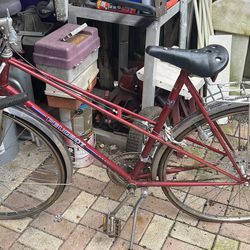 Vintage Peugeot 10 Speed Bike