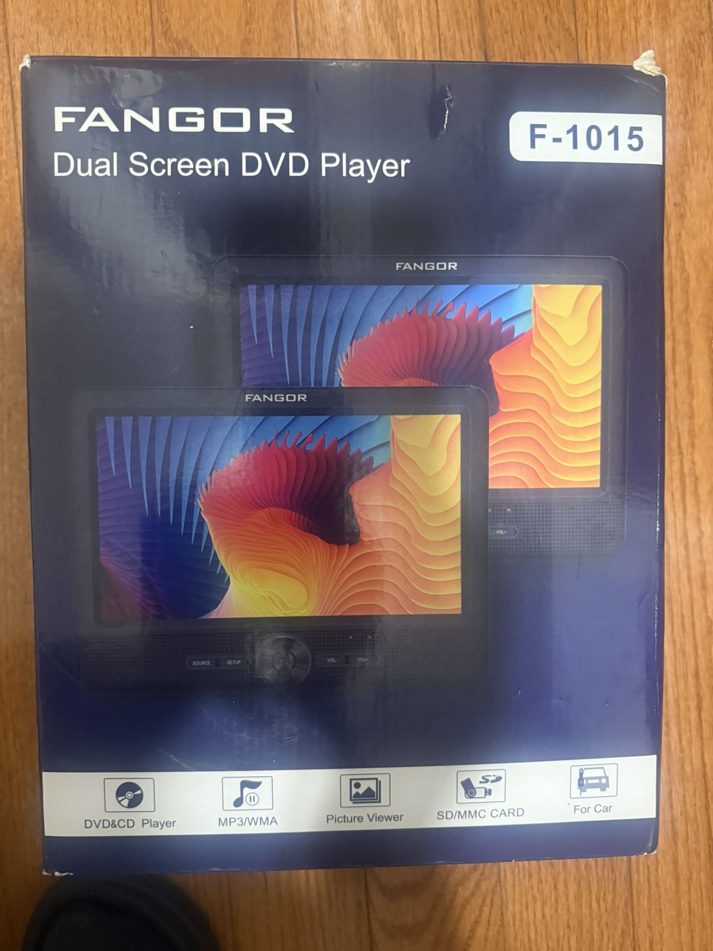 Car DVD Player Dual Screen (Fangor F-1015)