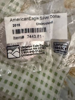 American Eagle silver dollar