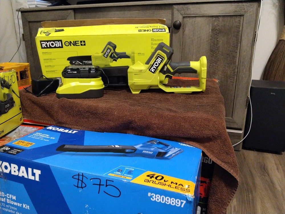 Ryobi 18v 6" Pruning Chainsaw Kit