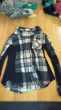 Button up flannel for kids