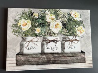 Live Laugh Love Sign