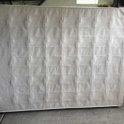 Queen Mattress, And Frame