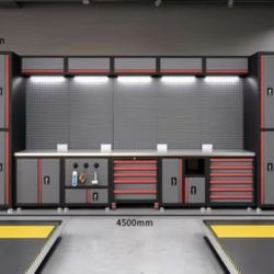 Tool Box Jumbo Cabinet Workstation Garage Cabinet