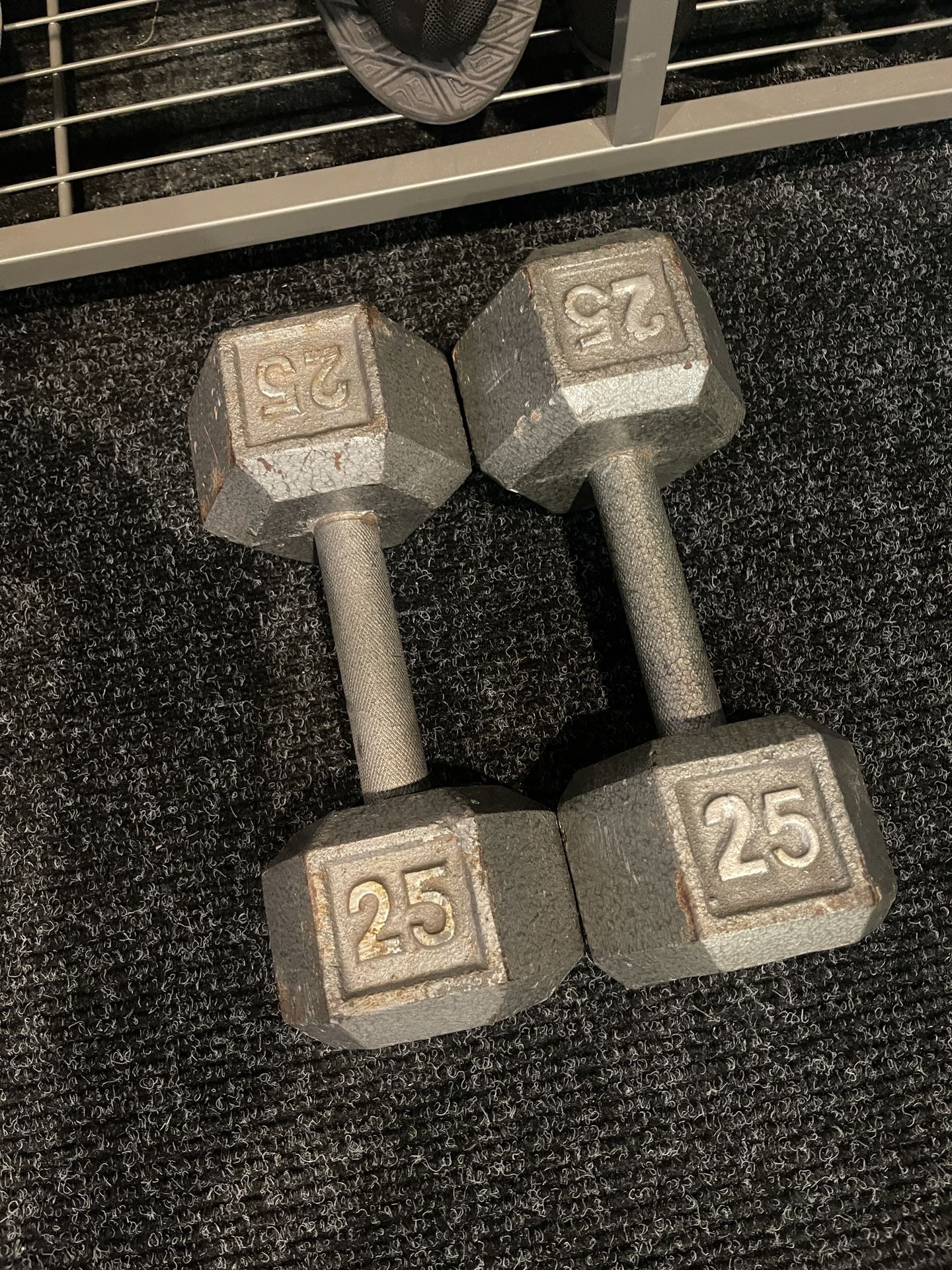 25 Pound Dumbbells