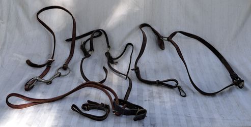 Leather Horse Tack Lot