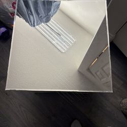 Mirrored Side Table 