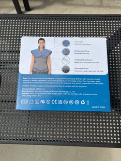 Weighted Shoulder & Neck Wrap with Glass Beads