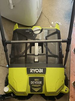 Ryobi Cordless Sweeper