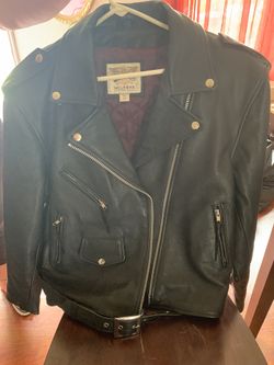 Heavy Duty All Leather Riding Coat
