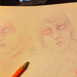 HAND DRAWN GIRLS ORIGINAL ART