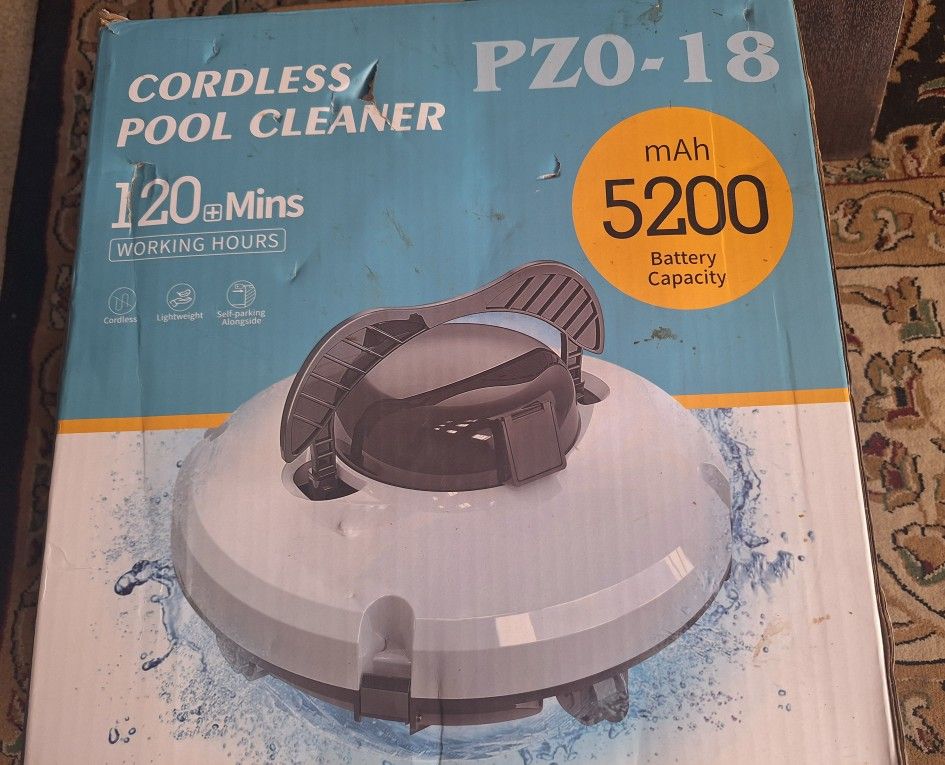 Cordless Pool Cleaner PZ0-18 