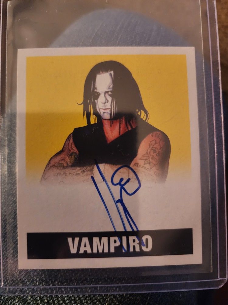 Vampire, Wrestling, Auto, /99