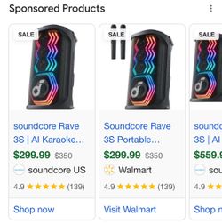 Soundcore Rave 3s Party Speaker