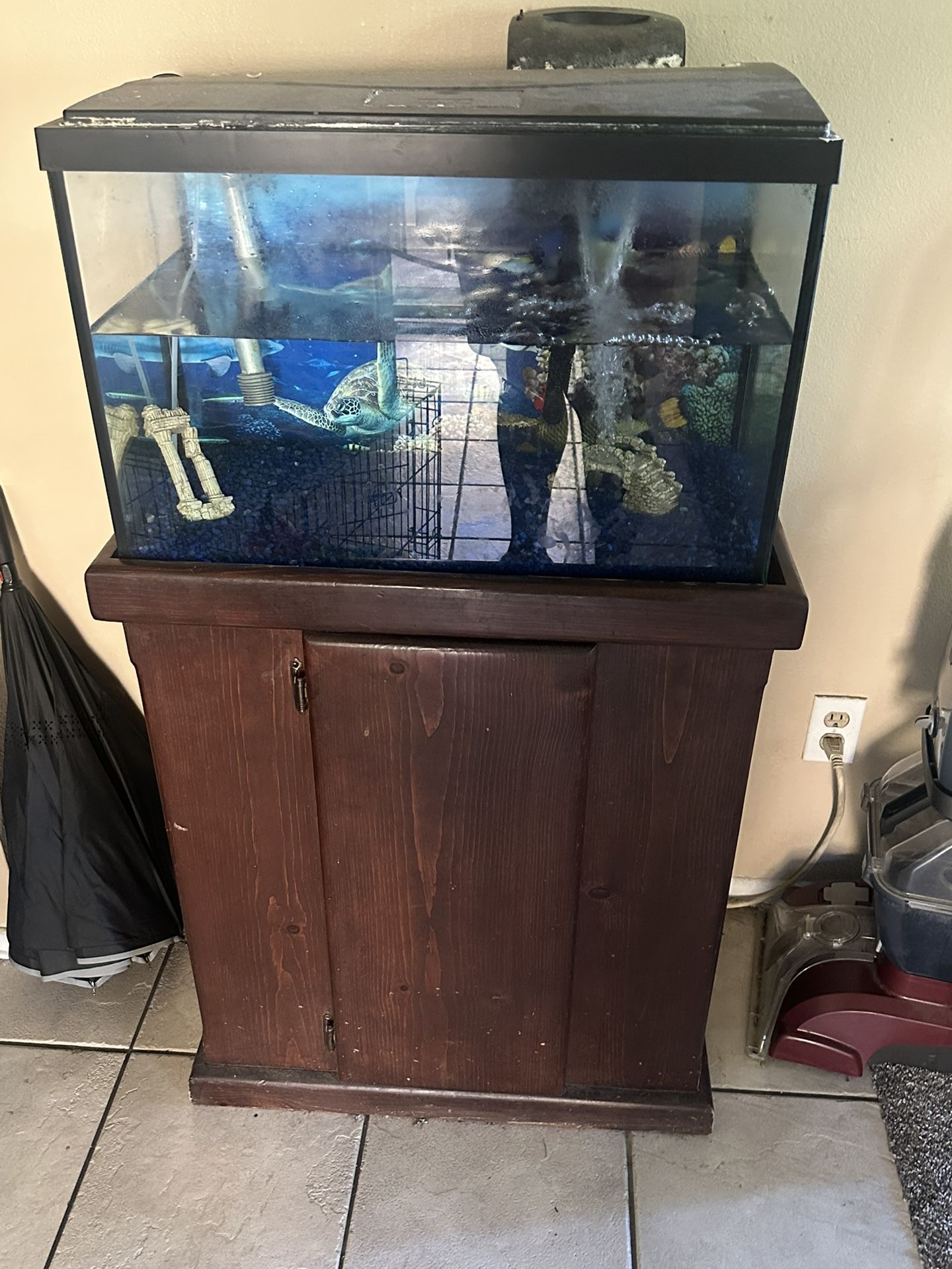 20 Gallon Fish Tank With Stand