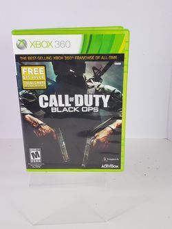 Call Of Duty Blsck Ops Xbox 360