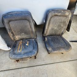 1968 Mustang Pony, Deluxe Front Seats