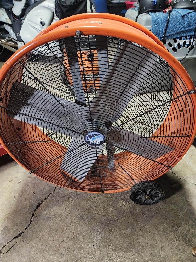 30 Inch Industrial Fan By Maxx Air Pro