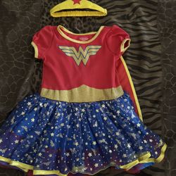 Wonder Woman Costume For Girls2-5 