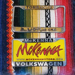 McKenna VW Dealer Plateframe & Lyons GMC Frame
