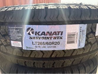 265/60R20 Kanati HTX 10ply