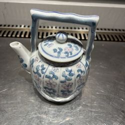 Two Individual Ceramic Tea Pots