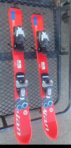 Elan Spidy 80cm Kids Skis with Bindings