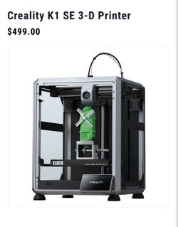 Creality K1 SE 3-D Printer