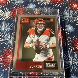 Joe Burrow Rookie Card 