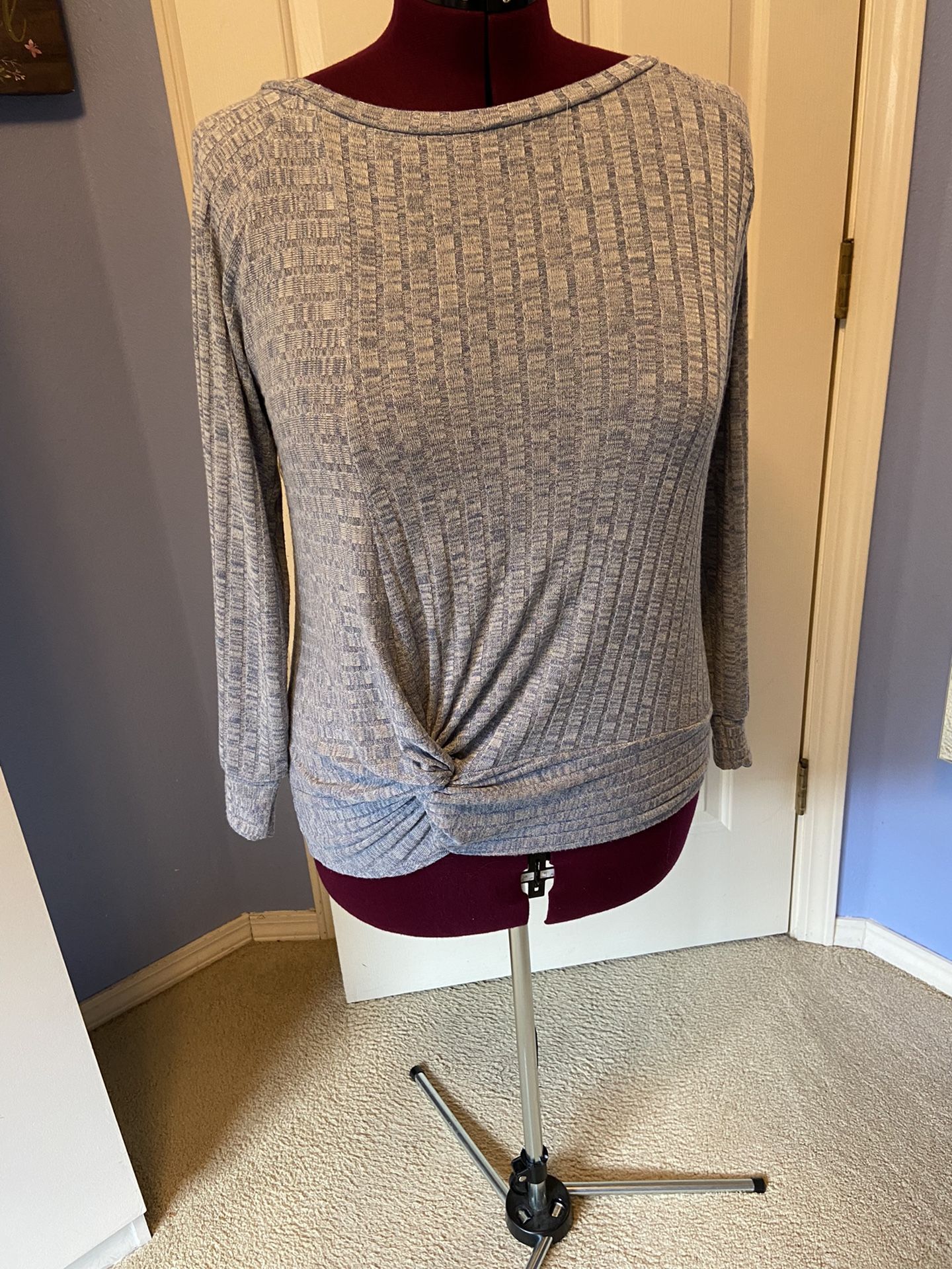 Long Sleeve Knit Top
