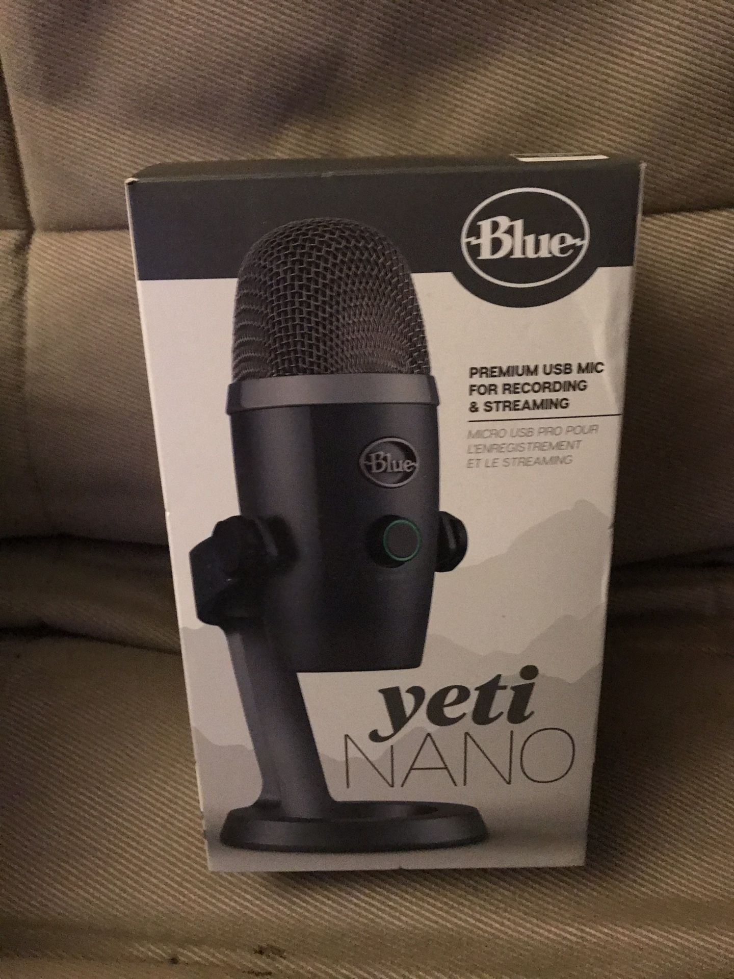 Brand New Blue Yeti Nano Premium USB Microphone