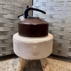 Vintage Enterprise Aluminum Co Whistling Kettle
