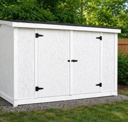 SHED 8’ wide by 8’ high by 24” deep