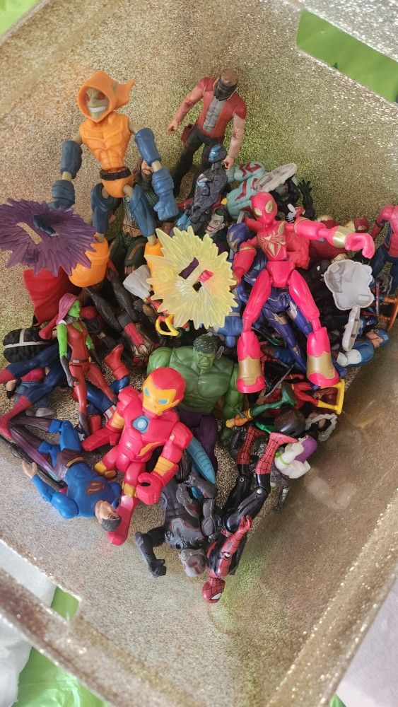 Super Hero Toys Marvel,DC, Playskool