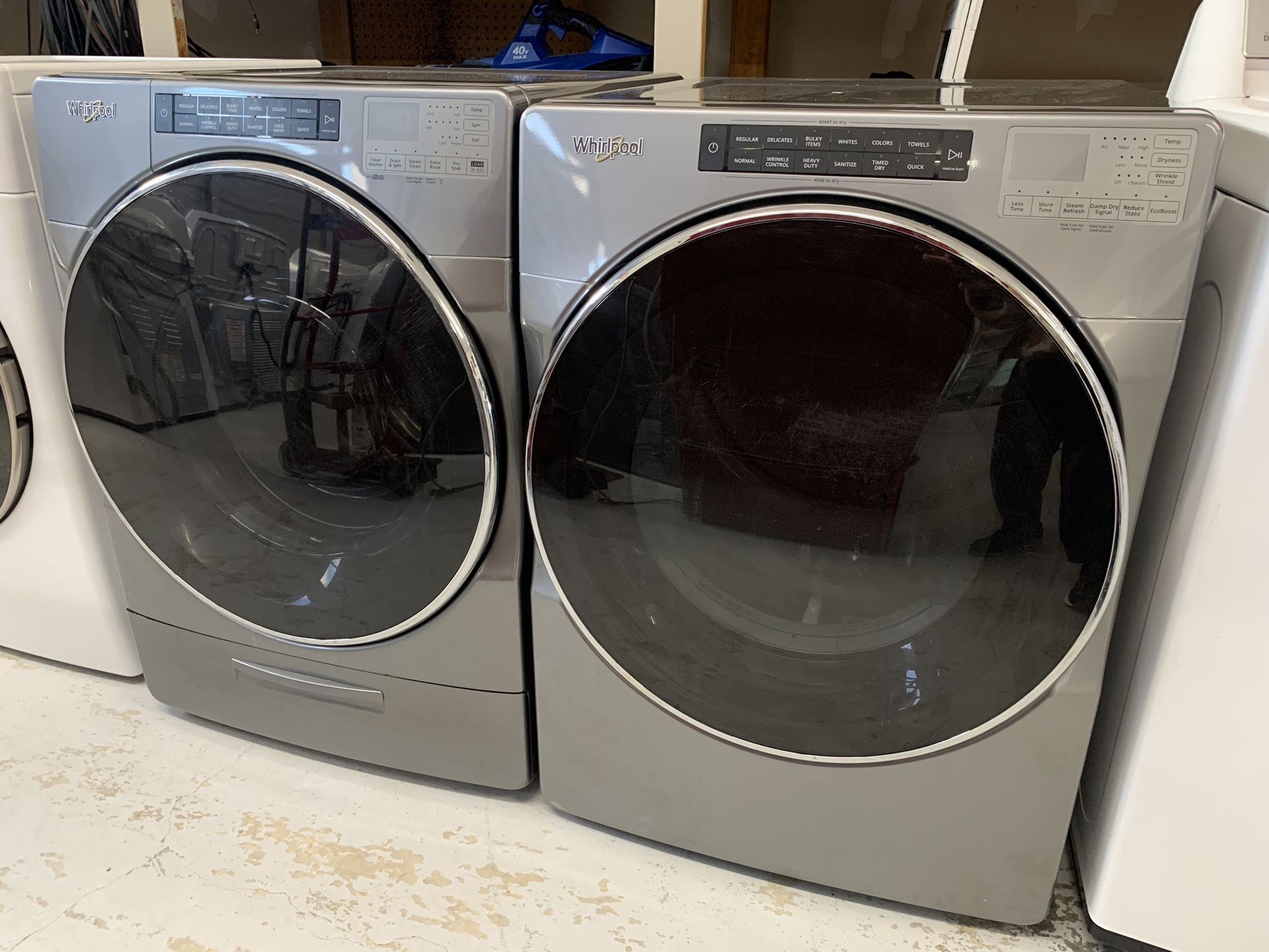 WASHER AND DRYER