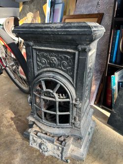 Vintage Cast Iron Stove