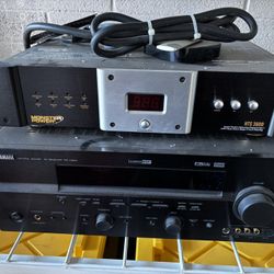 Yamaha Receiver & Monster Power Center