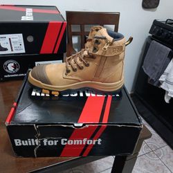 ROCKROOSTER STEAL TOE WORK BOOT